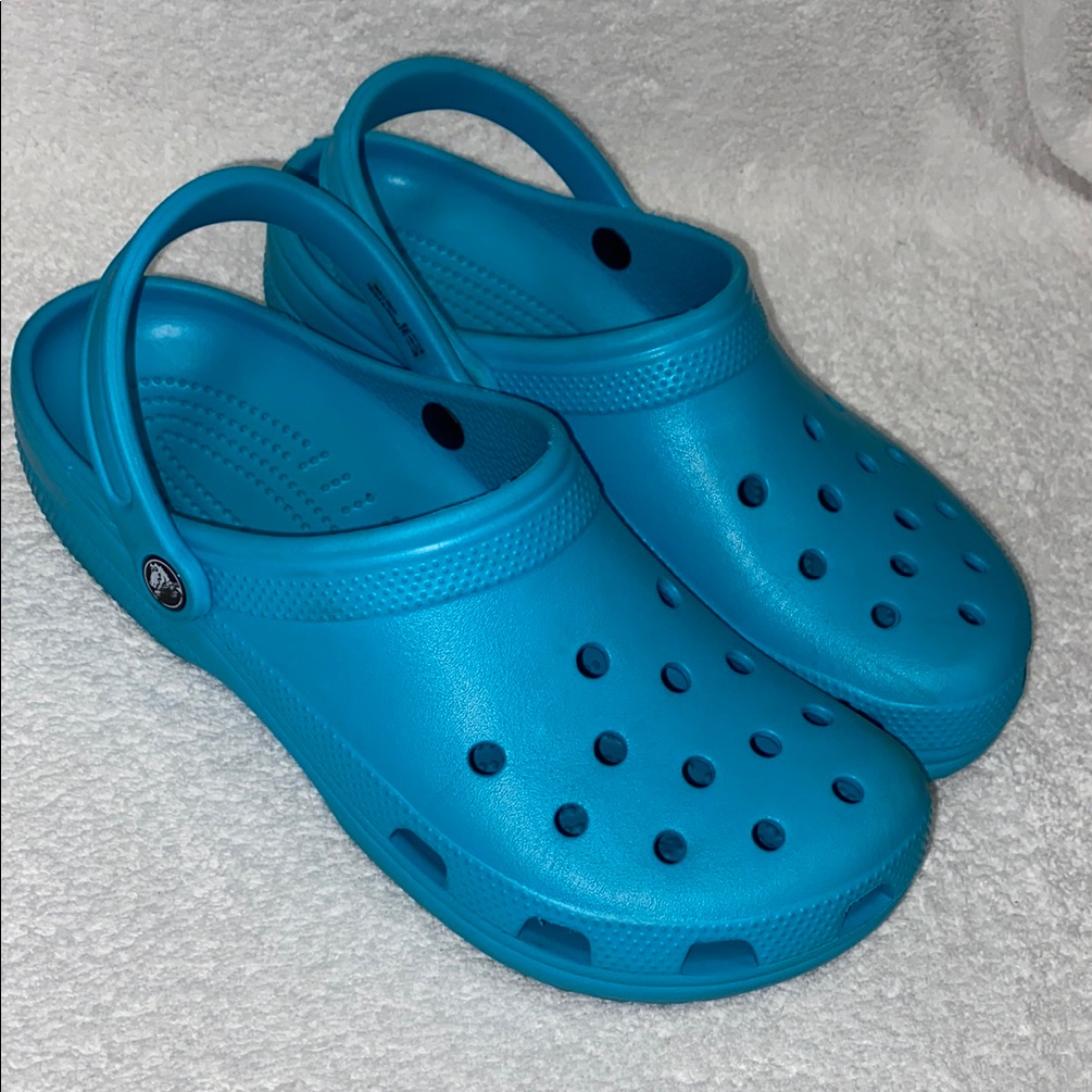 Crocs UnisexAdult Classic Clogs Turquoise Mens 10 Womens 12